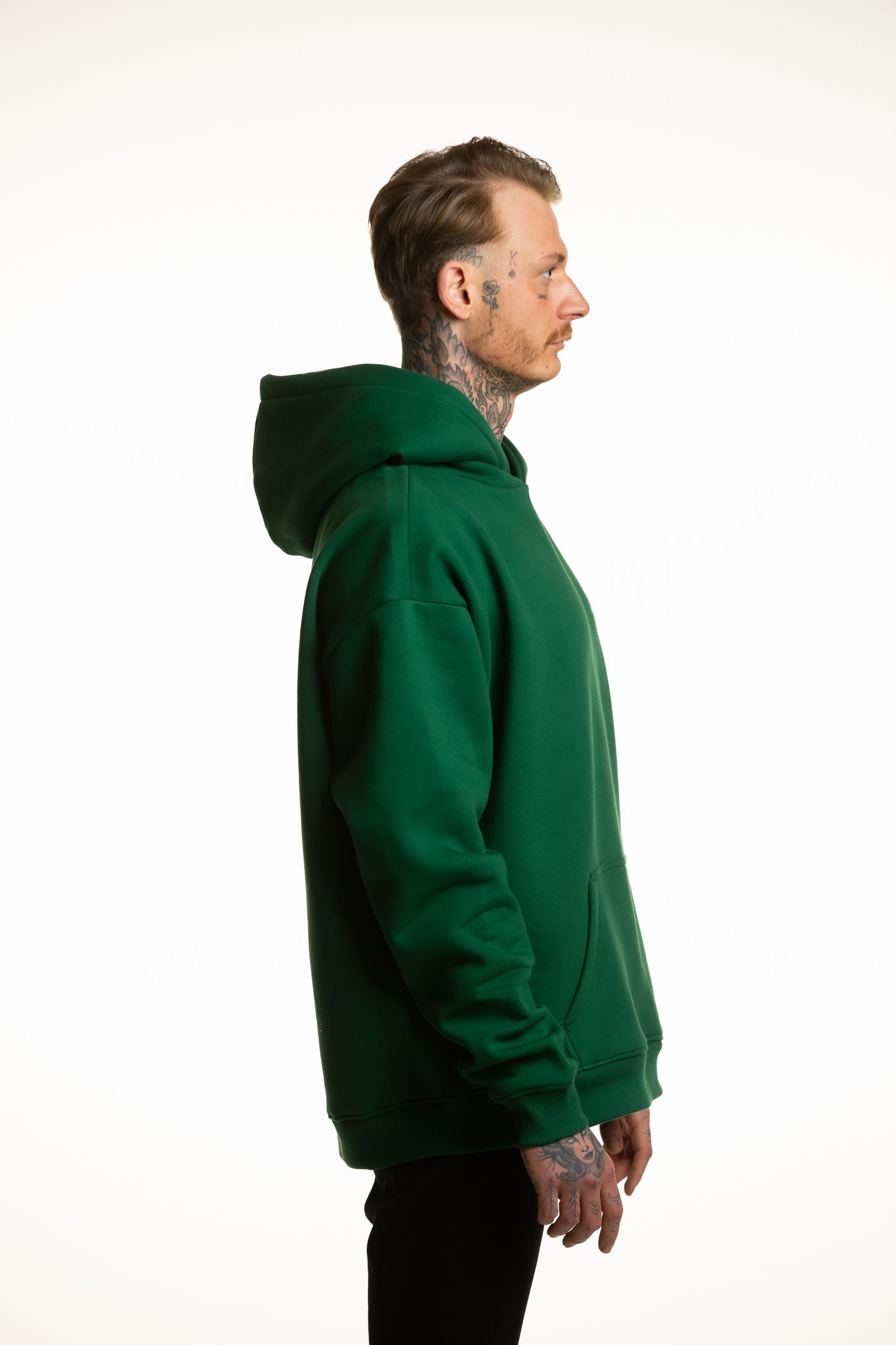 YOUNG SPIRIT OVERSIZED HOODIE GREEN